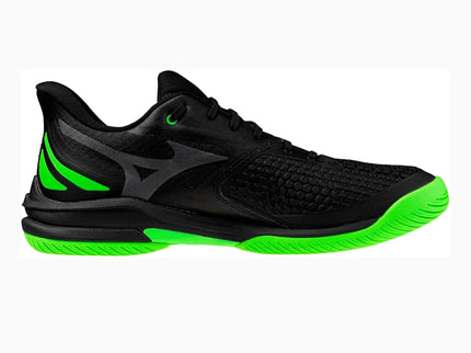 Tenis para Padel Mizuno Wave Exceed Tour 7 Negro/Verde (Polvo de ladrillo)