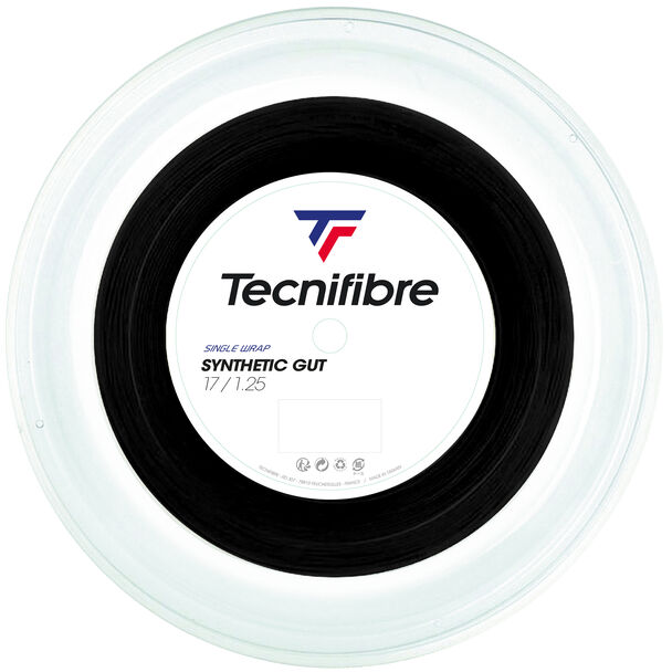 Rollo Tecnifibre C.15L Negro Synthetic Gut 200 MT