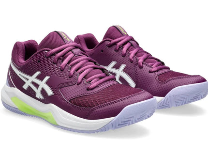 GEL-DEDICATE 8 PADEL DEEP MAUVE / WHITE (Polvo de ladrillo) (Dama)