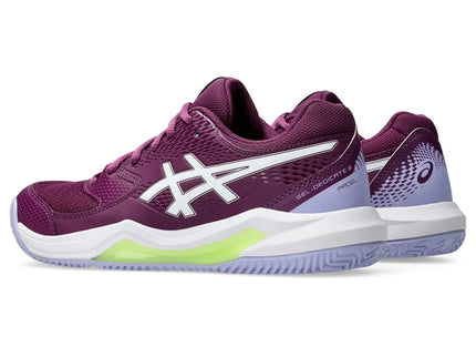 GEL-DEDICATE 8 PADEL DEEP MAUVE / WHITE (Polvo de ladrillo) (Dama)