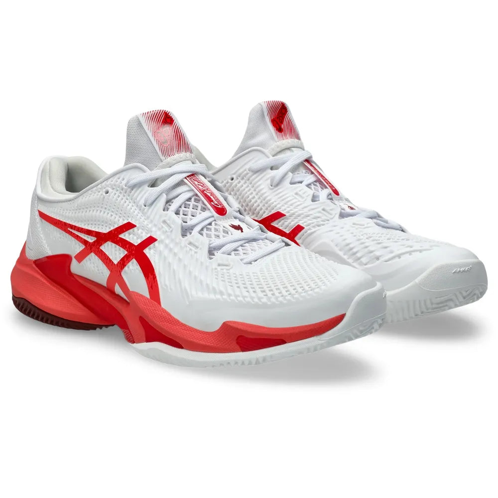 COURT FF 3 NOVAK CLAY WHITE/ELECTRIC RED (Polvo de ladrillo)