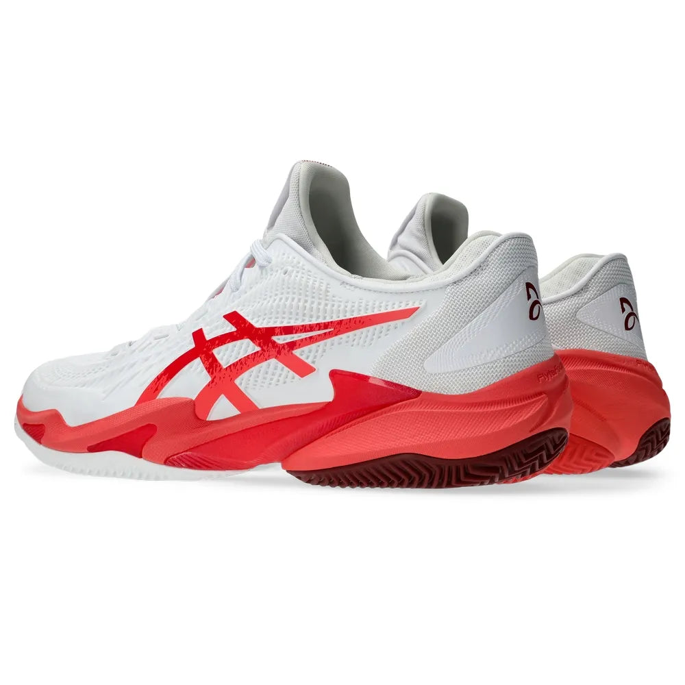 COURT FF 3 NOVAK CLAY WHITE/ELECTRIC RED (Polvo de ladrillo)