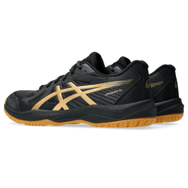 UPCOURT 6 BLACK/PURE GOLD (Pista dura) (Caballero)