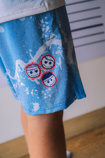 Pantaloneta The Face Denim