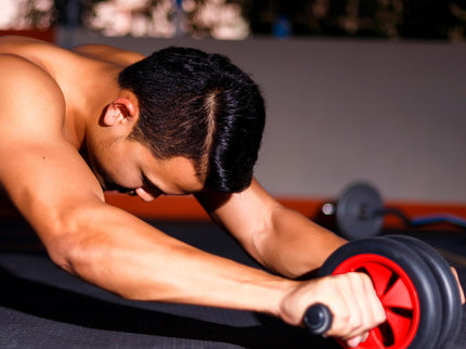 Ejercitador de Abdominales K6 de Doble Rueda