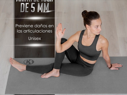 Manta de Yoga K6 de 5 mm con Bolso