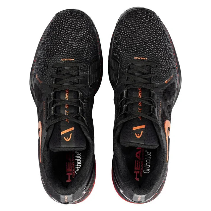 HEAD SPRINT PRO 3.5 SF BLACK/ORANGE (Caballero) (Pista dura)