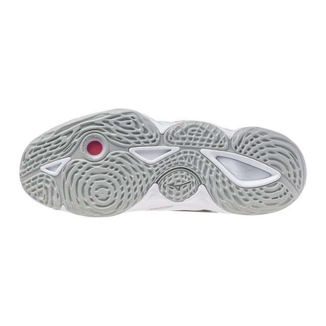 Zapato Voleibol Mizuno Wave Momentum Elite Blanco/Negro (Pista dura) (Unisex)