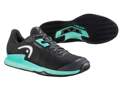 HEAD SPRINT PRO 3.5 SF CLAY BLACK/TEAL (Polvo de ladrillo) (Caballero)