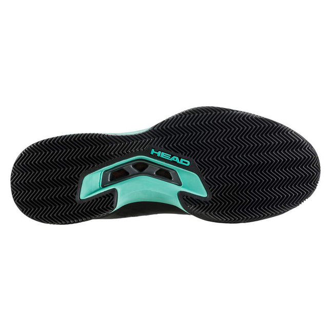 HEAD SPRINT PRO 3.5 SF CLAY BLACK/TEAL (Polvo de ladrillo) (Caballero)