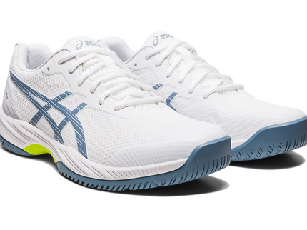GEL-GAME 9 WHITE/STEEL BLUE (Pista dura) (Caballero)