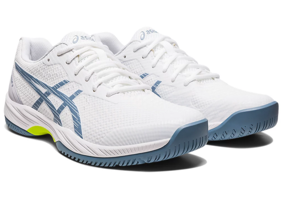 GEL-GAME 9 WHITE/STEEL BLUE (Pista dura) (Caballero)