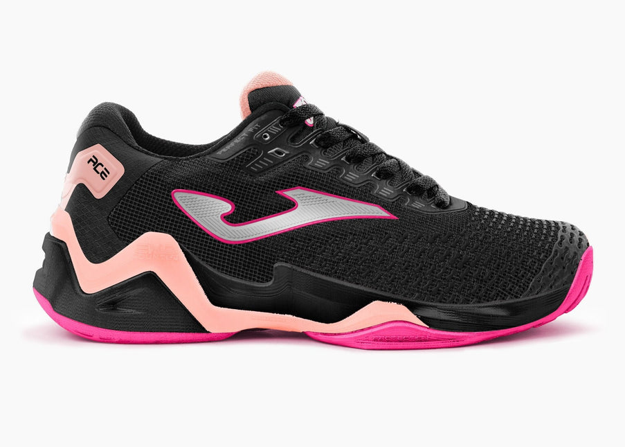 Tenis Joma Ace Pro 22 Negro Clay (Polvo de ladrillo) (Dama)