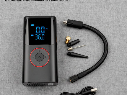 Inflador Eléctrico Portátil Multifuncional KX