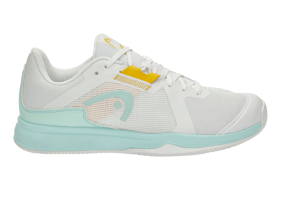 HEAD SPRINT TEAM 3.5 CLAY WHITE/AQUA (Polvo de ladrillo) (Dama)
