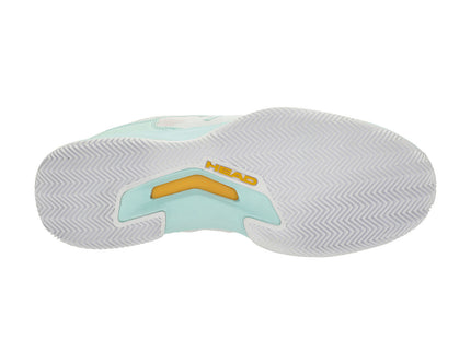 HEAD SPRINT TEAM 3.5 CLAY WHITE/AQUA (Polvo de ladrillo) (Dama)