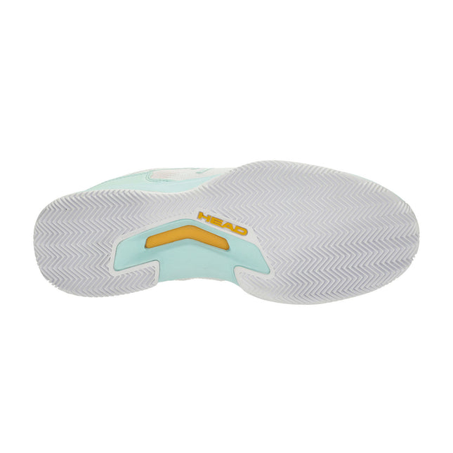 HEAD SPRINT TEAM 3.5 CLAY WHITE/AQUA (Polvo de ladrillo) (Dama)