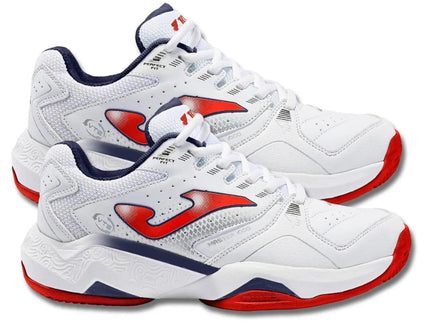 Joma Master 1000 Jr Blanco/Rojo (Polvo de ladrillo) (Junior)