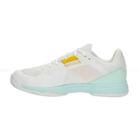 HEAD SPRINT TEAM 3.5 CLAY WHITE/AQUA (Polvo de ladrillo) (Dama)