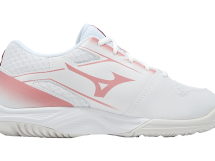 Zapato Voleibol Mizuno Cyclone Speed 5 White/Pink (Pista dura) (Dama)