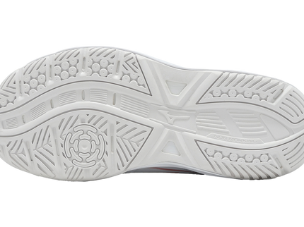 Zapato Voleibol Mizuno Cyclone Speed 5 White/Pink (Pista dura) (Dama)