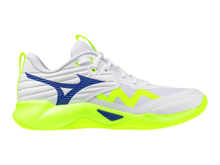 Zapato Voleibol Mizuno Wave Momentum Pro White/Lightyellow (Pista dura) (Unisex)