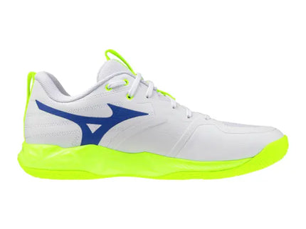 Zapato Voleibol Mizuno Wave Momentum Pro White/Lightyellow (Pista dura) (Unisex)