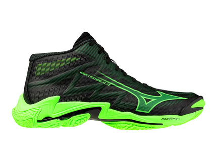 Botin Voleibol Mizuno Wave Lightning Elite Black/Glowapple (Pista duia) (Unisex)