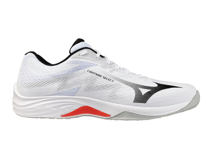 Zapato Voleibol Mizuno Lightning Select White/Black (Pista dura) (Unisex)