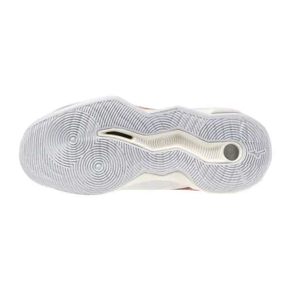 Zapatilla Voleibol Mizuno Wave Momentum Pro White/Pink (Pista dura) (Dama)