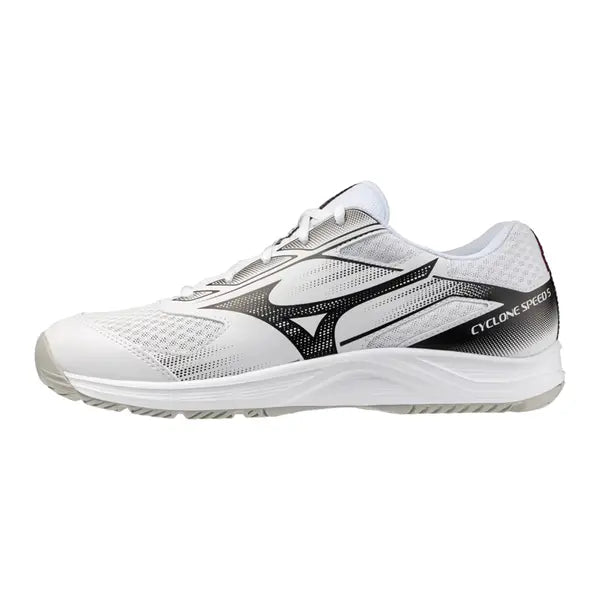 Zapato Voleibol Mizuno Cyclone Speed Jr WhIte/Negro (Pista dura) (Junior)