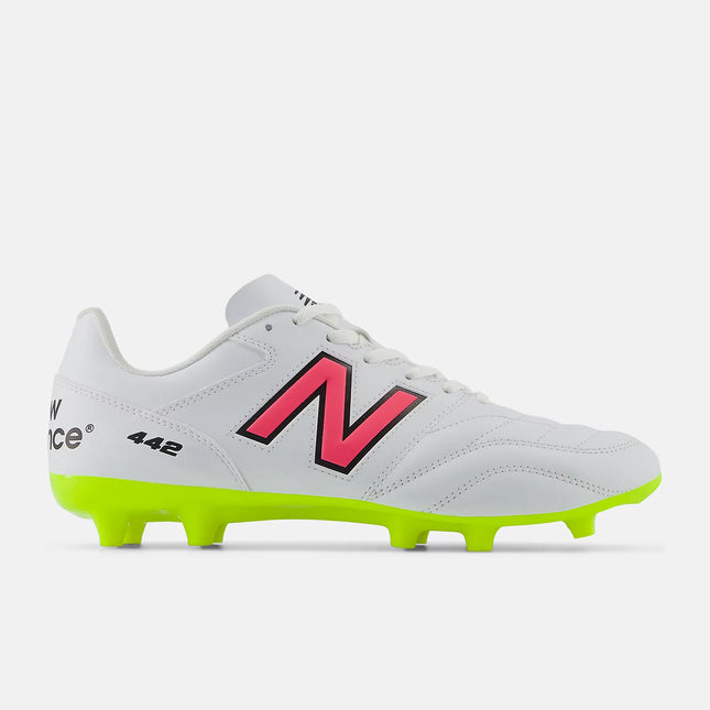 New Balance Men's 442 Academy FG V2 Blanco (Grama)