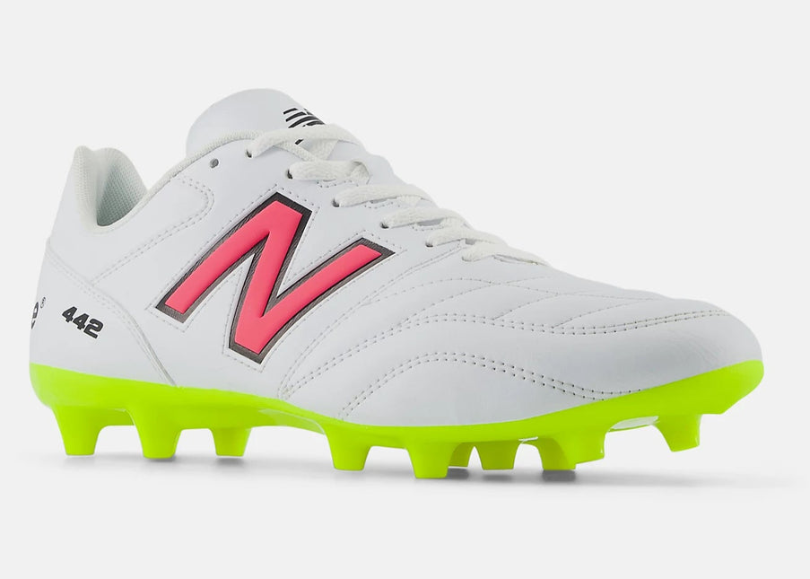 New Balance Men's 442 Academy FG V2 Blanco (Grama)