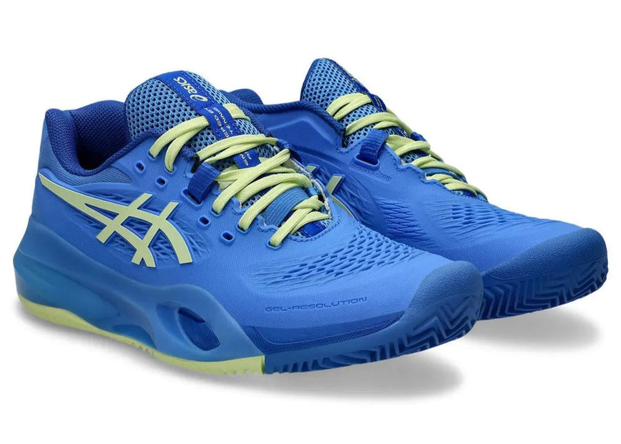 GEL-RESOLUTION X CLAY BLUE COAST/HUDDLE YELLOW (Polvo de ladrillo) (Dama)