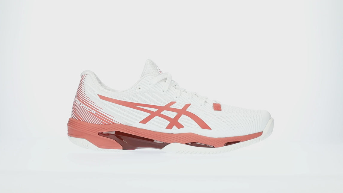 SOLUTION SPEED FF 2 WHITE/LIGHT GARNET (Pista dura) (Dama)