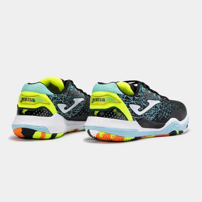 TENIS JOMA POINT MEN 2201 NEGRO (Polvo de ladrillo) (Caballero)