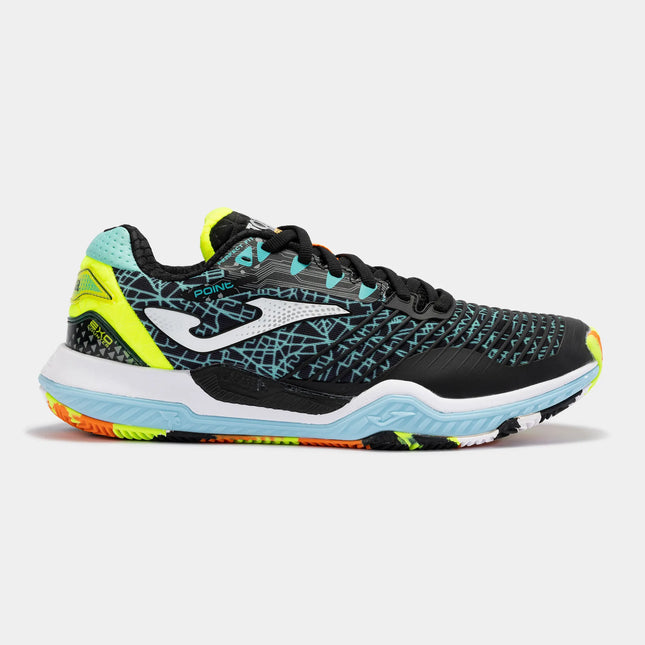 TENIS JOMA POINT MEN 2201 NEGRO (Polvo de ladrillo) (Caballero)