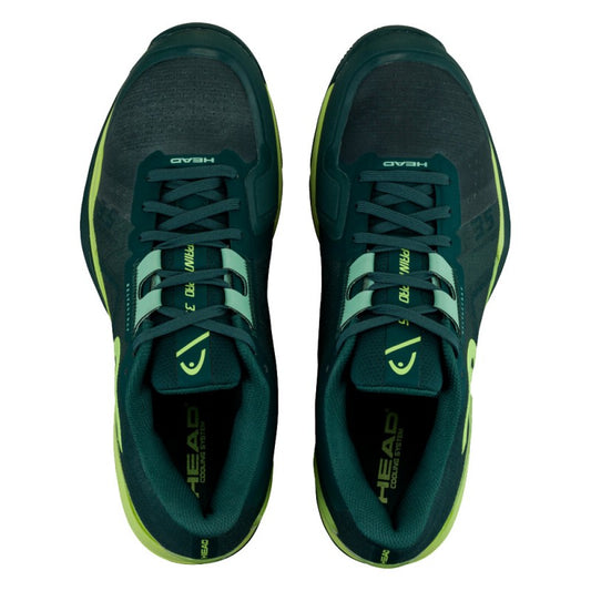 HEAD SPRINT PRO 3.5 FOREST GREEN/LIGHT GREEN (Caballero) (Pista dura)