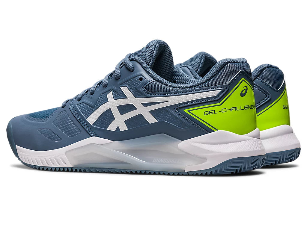 GEL-CHALLENGER 13 CLAY STEEL BLUE/WHITE (Polvo de ladrillo)