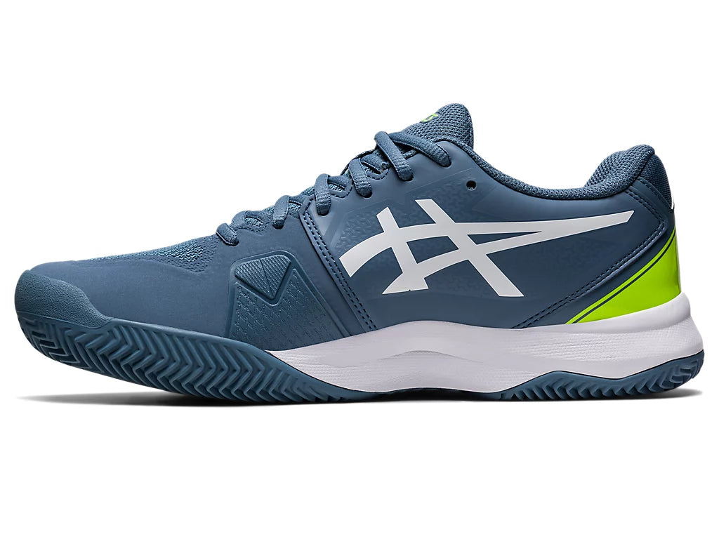 GEL-CHALLENGER 13 CLAY STEEL BLUE/WHITE (Polvo de ladrillo)