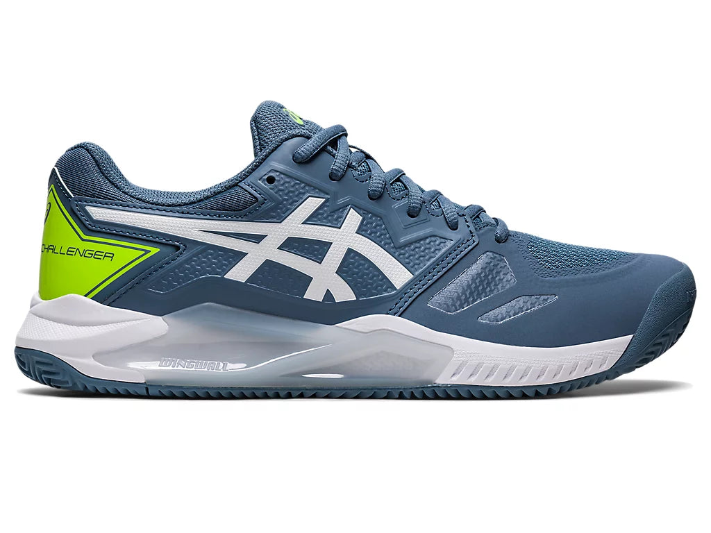 GEL-CHALLENGER 13 CLAY STEEL BLUE/WHITE (Polvo de ladrillo)