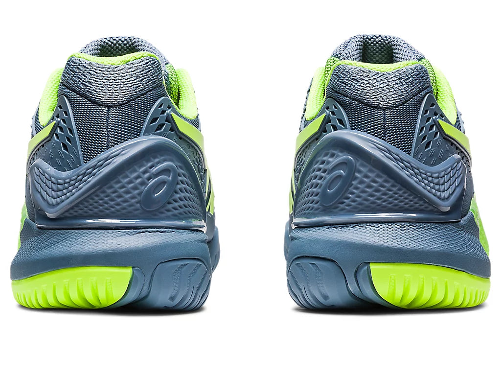 GEL-RESOLUTION 9 STEEL BLUE/HAZARD G (Pista dura)