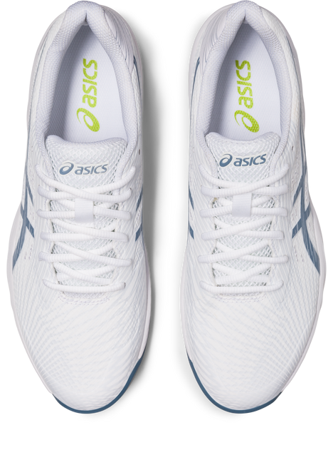 GEL-GAME 9 WHITE/STEEL BLUE (Pista dura) (Caballero)