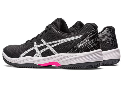 GEL-GAME 9 CLAY/OC BLACK/HOT PINK (Polvo de ladrillo) (Caballero)