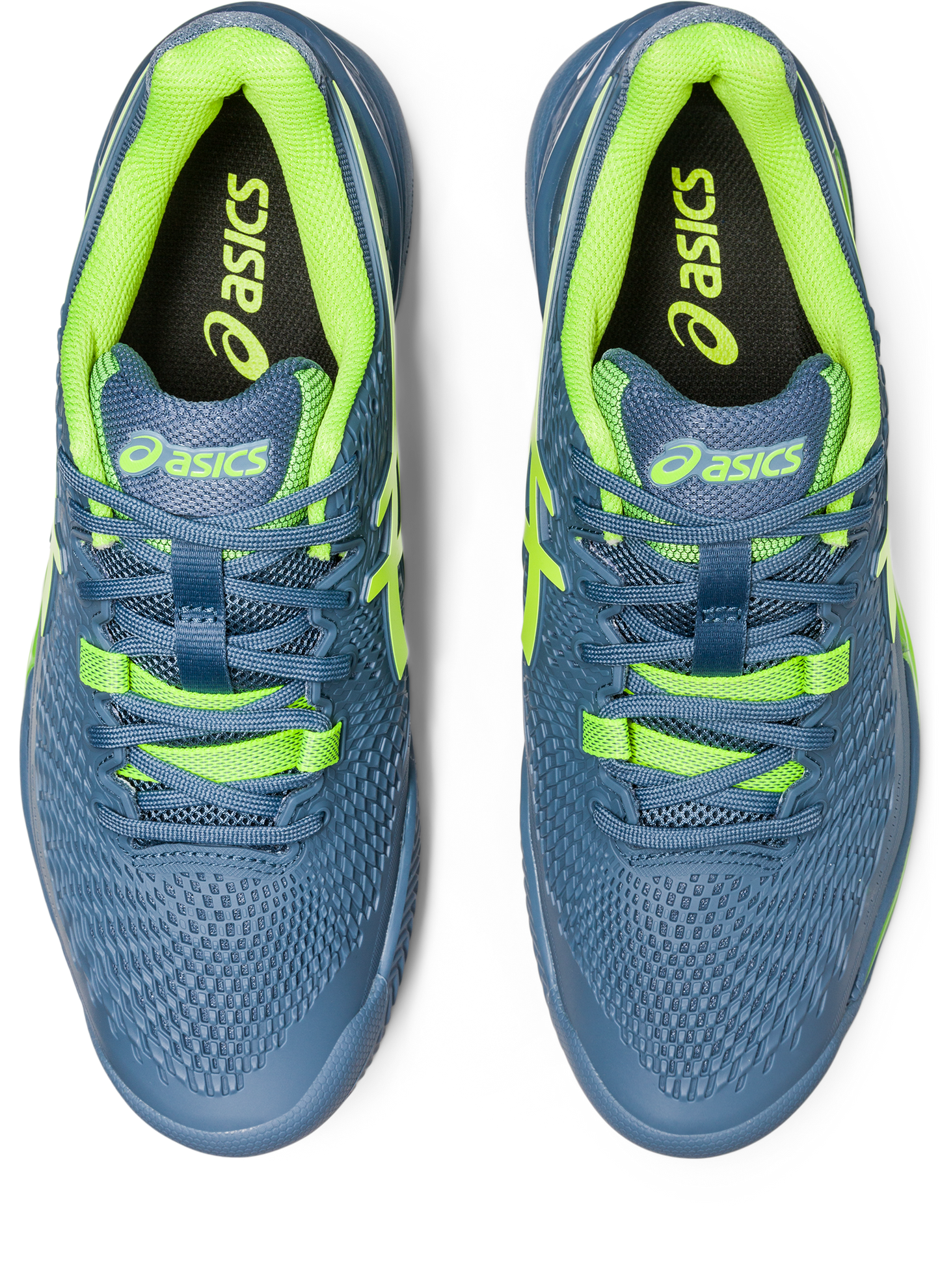 GEL-RESOLUTION 9 CLAY STEEL BLUE/HAZARD (Polvo de ladrillo)