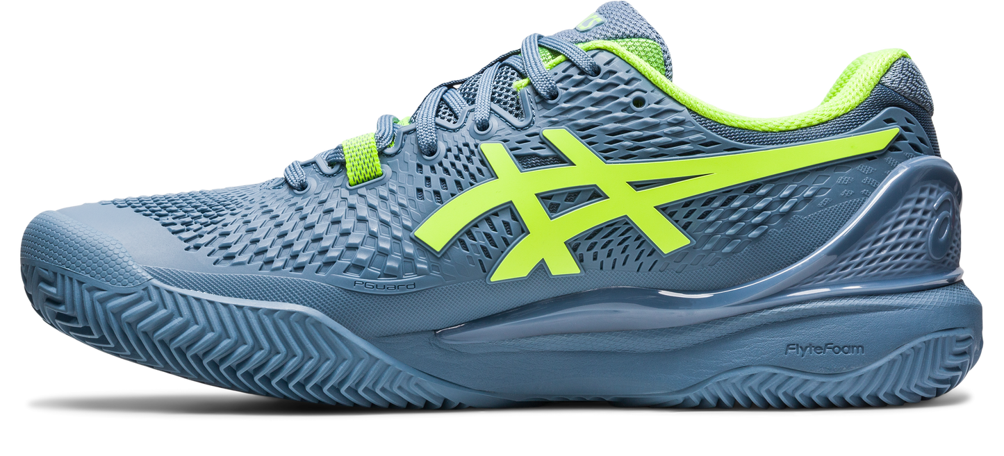 GEL-RESOLUTION 9 CLAY STEEL BLUE/HAZARD (Polvo de ladrillo)