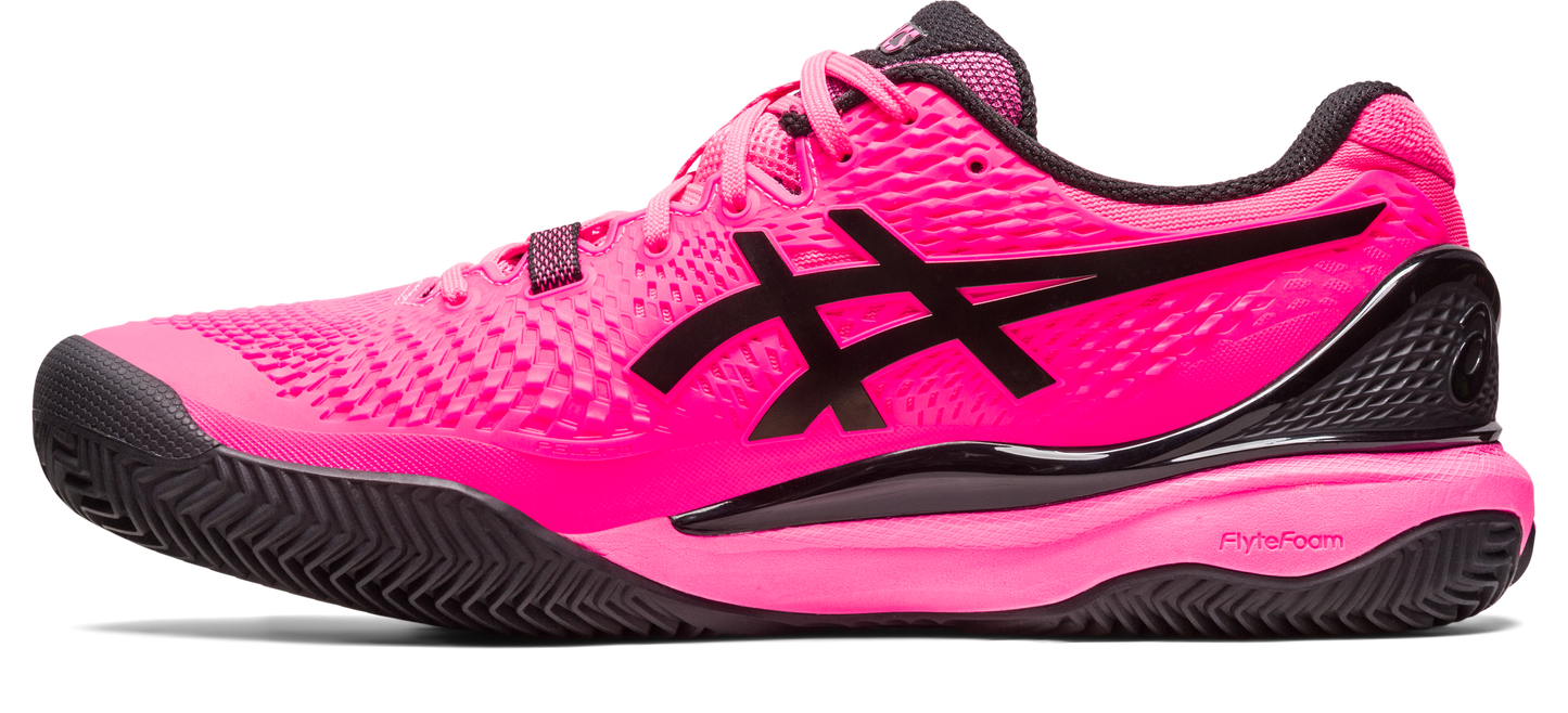 GEL-RESOLUTION 9 CLAY HOT PINK/BLACK (Polvo de ladrillo).