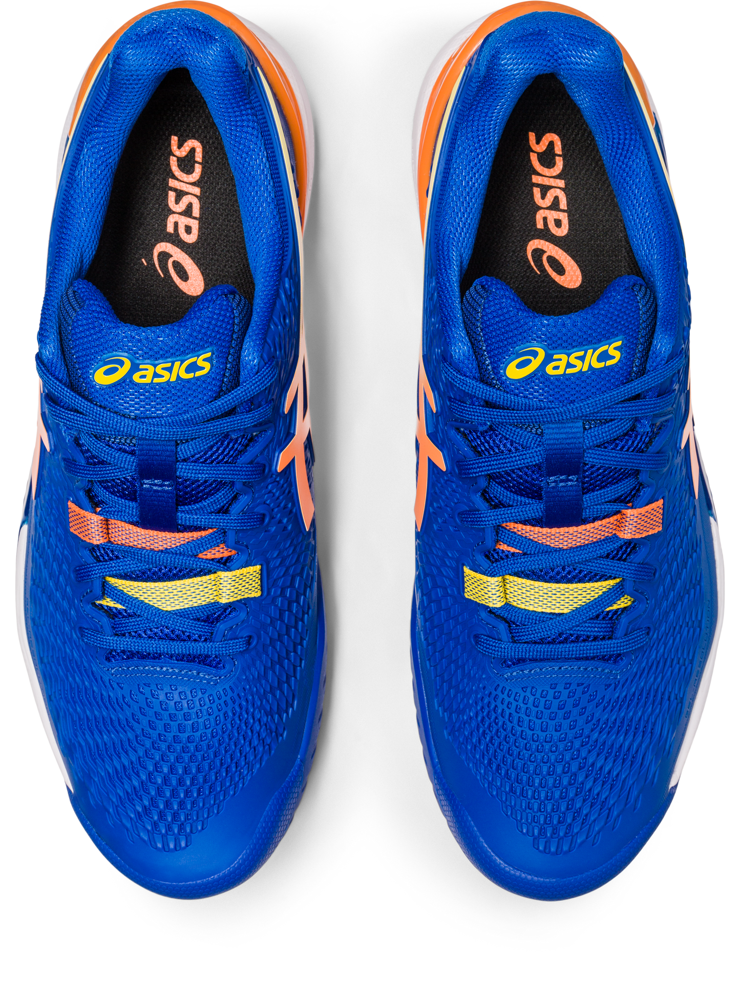 GEL-RESOLUTION 9 TUNA BLUE/SUN PEACH (Pista dura)