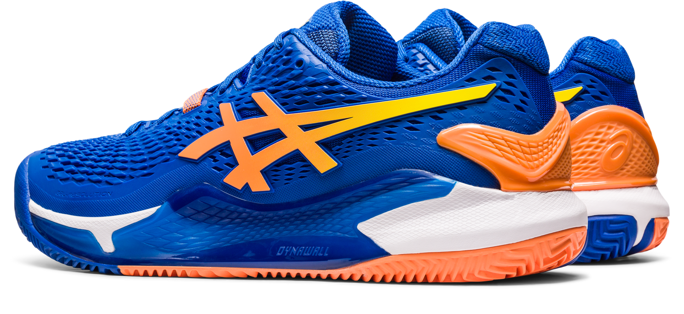 GEL-RESOLUTION 9 CLAY TUNA BLUE/SUN PEACH (Polvo de ladrillo) (Caballero)