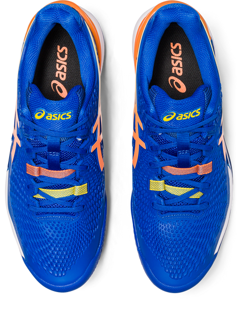 GEL-RESOLUTION 9 CLAY TUNA BLUE/SUN PEACH (Polvo de ladrillo) (Caballero)